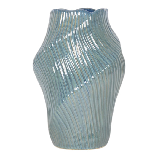 Tihany Blue/Cream Vase |EV21713-03