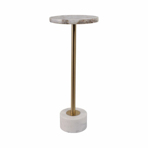 AGA TE MARBLE AND MS GOLD EPL  DRINK TABLE