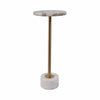 AGA TE MARBLE AND MS GOLD EPL  DRINK TABLE