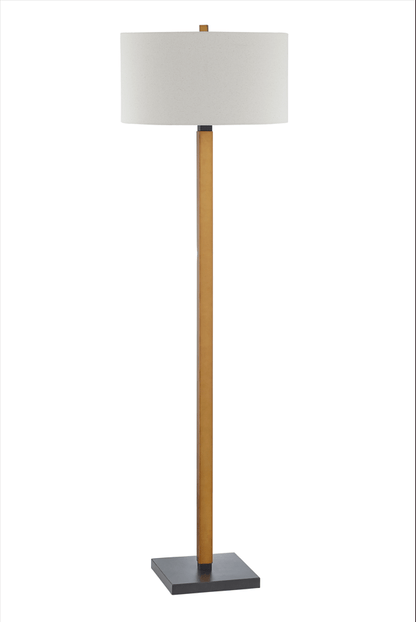 72'H Nebula Brass Metal Floor Lamp