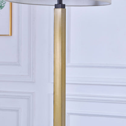 72'H Nebula Gold Metal Floor Lamp