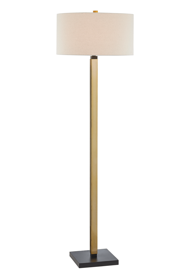 72'H Nebula Gold Metal Floor Lamp
