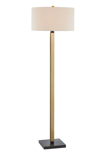 72'H Nebula Gold Metal Floor Lamp