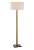 72'H Nebula Gold Metal Floor Lamp