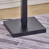 72'H Nebula Black Metal Floor Lamp