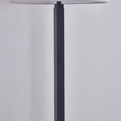 72'H Nebula Black Metal Floor Lamp