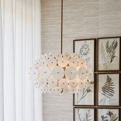 Alabaster Radiance, 8 Lt Pendant