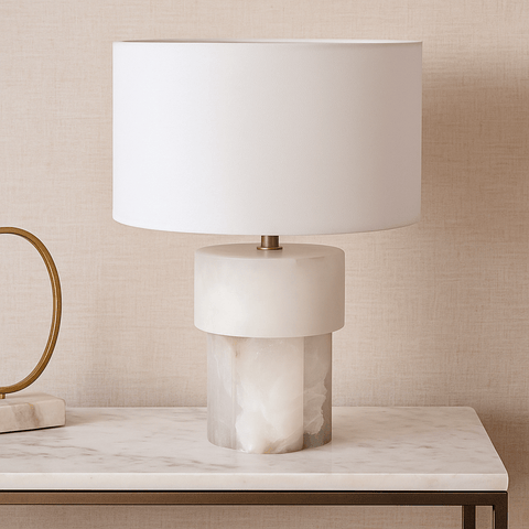 Alabaster Table Lamp |ALG-24-002