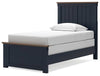 andocken Twin Panel Bed