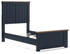 andocken Twin Panel Bed
