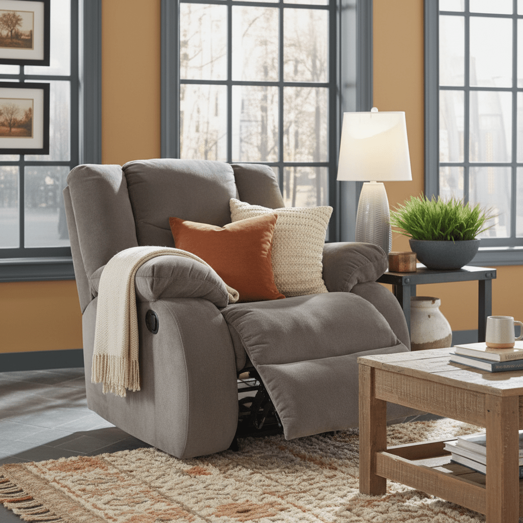 Ardsley 5-Piece Sectional with Chaise with Free Tulen Recliner S15