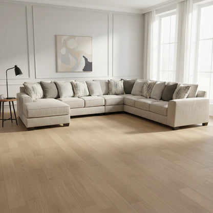 Ardsley 5-Piece Sectional with Chaise with Free Tulen Recliner