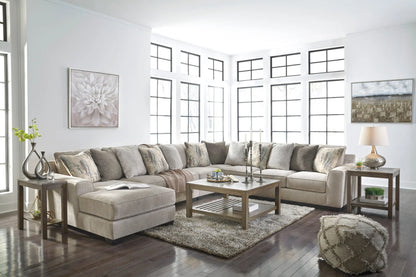 Ardsley 5-Piece Sectional with Chaise with Free Tulen Recliner