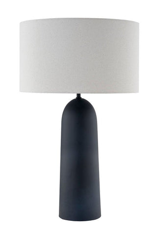 Atlas Matt Black Table Lamp