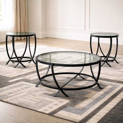 طاولة تارين (مجموعة من 3)