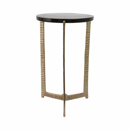 22" Bennington Tall Recycled Glass Accent Table