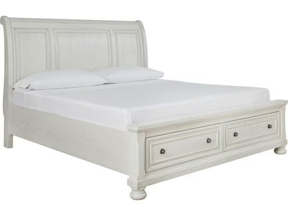 Robbinsdale King Sleigh Bed With Storage