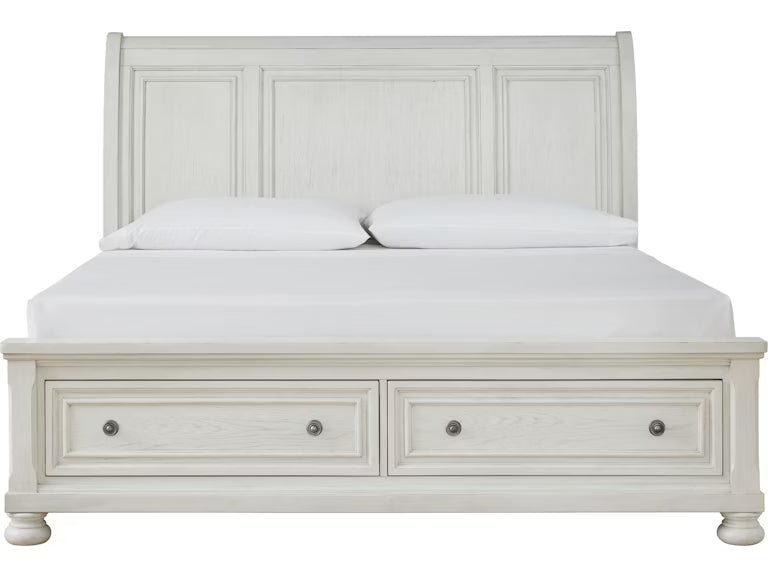 Robbinsdale King Sleigh Bed With Storage