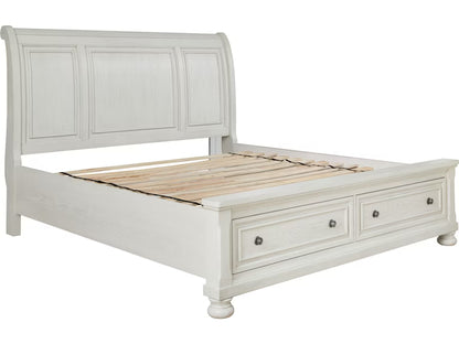Robbinsdale King Sleigh Bed With Storage