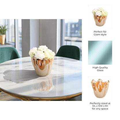 Bartoli Artisan Blown Glass  Vase |EV21412-03