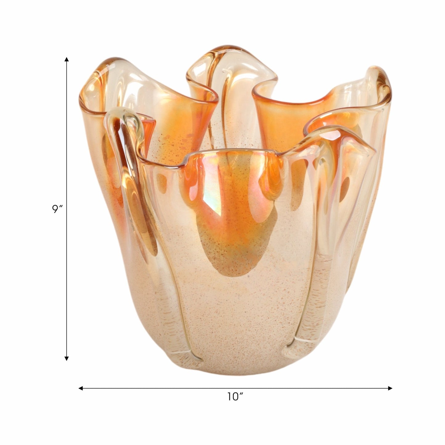 Bartoli Artisan Blown Glass  Vase |EV21412-03
