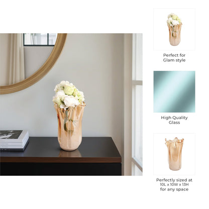 Bartoli Artisan Blown Glass  Vase |EV21412-03