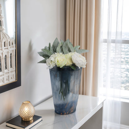 14" Orta Large Italian Art Glass Vase