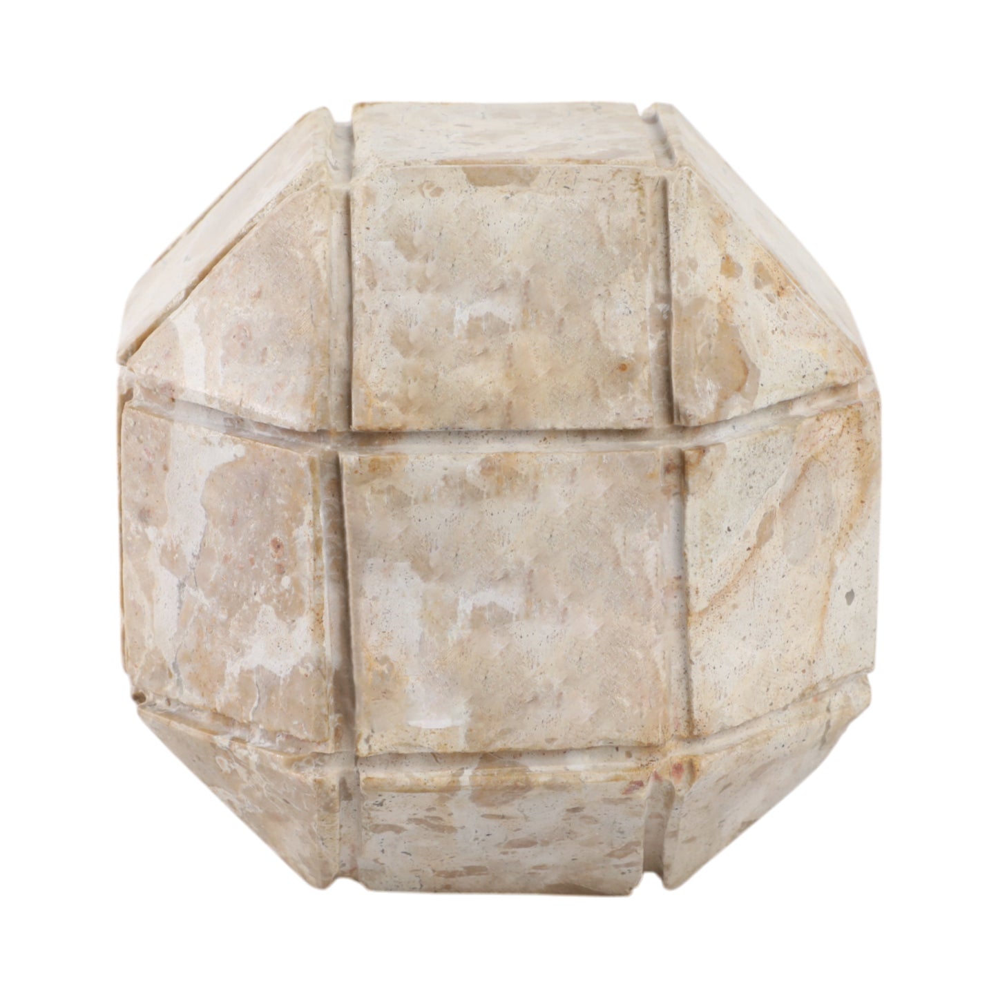 5" Pompano Medium Beige Marble Sphere