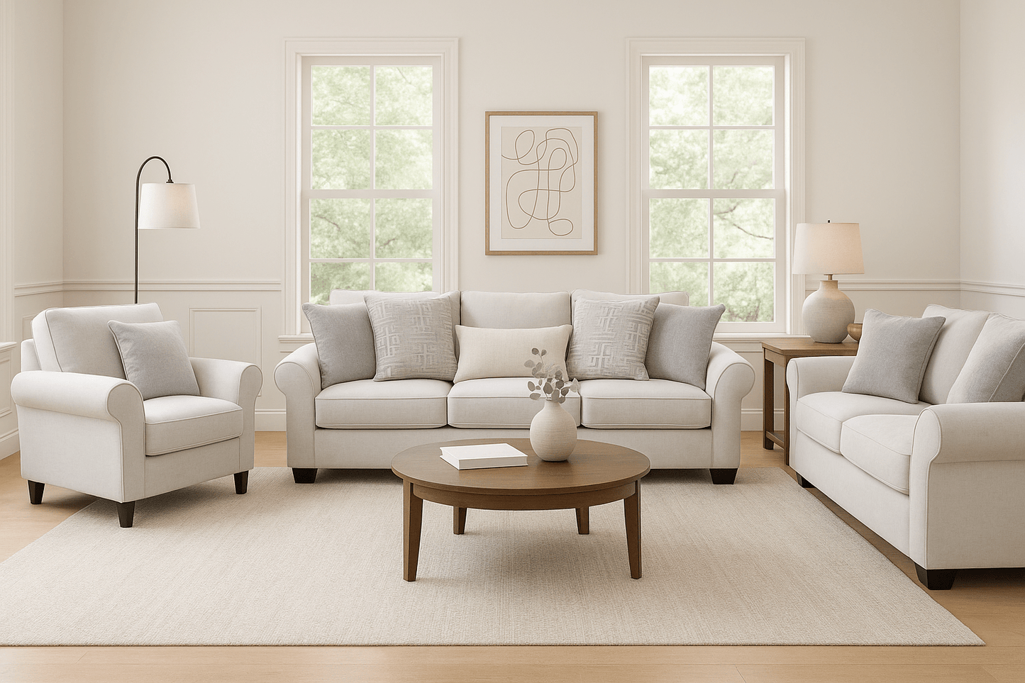 Belread Sofa Set with FREE TABLE Set
