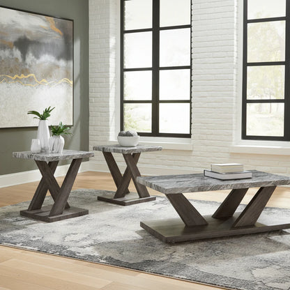 طاولة بينسونالي (مجموعة من 3)