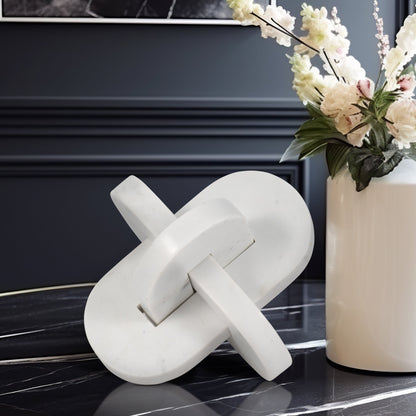 EV19388-02  9" ZARRA GREY MARBLE TRINKET TRAY( Sagebrook Home  )