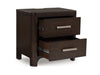 Breckington Two Drawer Night Stand