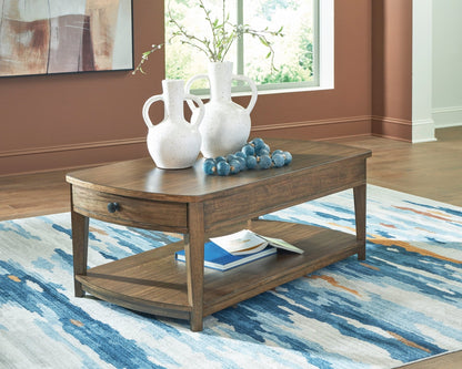 Burkbyer Rectangular Cocktail Table