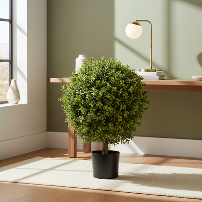 شجرة بوكسوس كروية بجذع قصير 75 سم