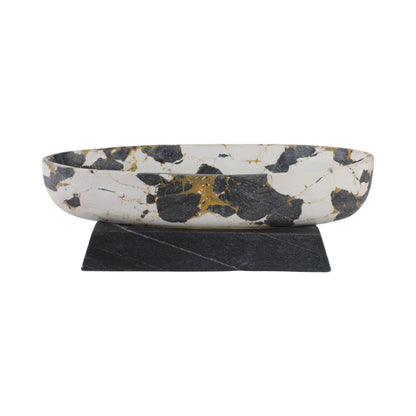 18" Calhoun Bowl With Marble Base