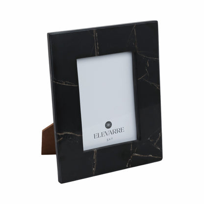 5x7 Edina Black Quartz Photo Frame