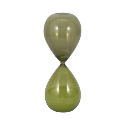 12" Roxie Small Green Hourglass