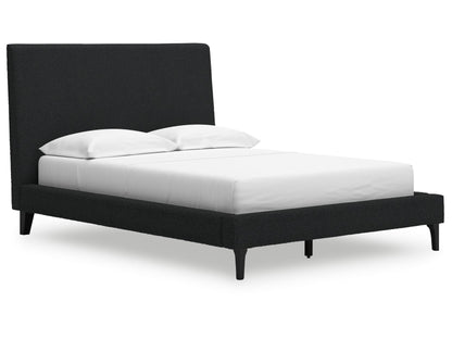 Cadmori Full Upholstered Bed with Roll Slats
