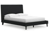 Cadmori Full Upholstered Bed with Roll Slats