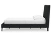 Cadmori Full Upholstered Bed with Roll Slats
