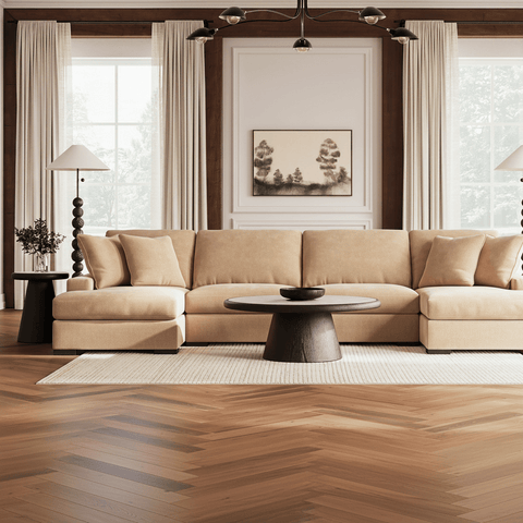 Larce 5-Piece Sectional with Chaise|73610S2