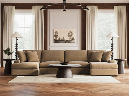 Larce 5-Piece Sectional with Chaise|73610S2