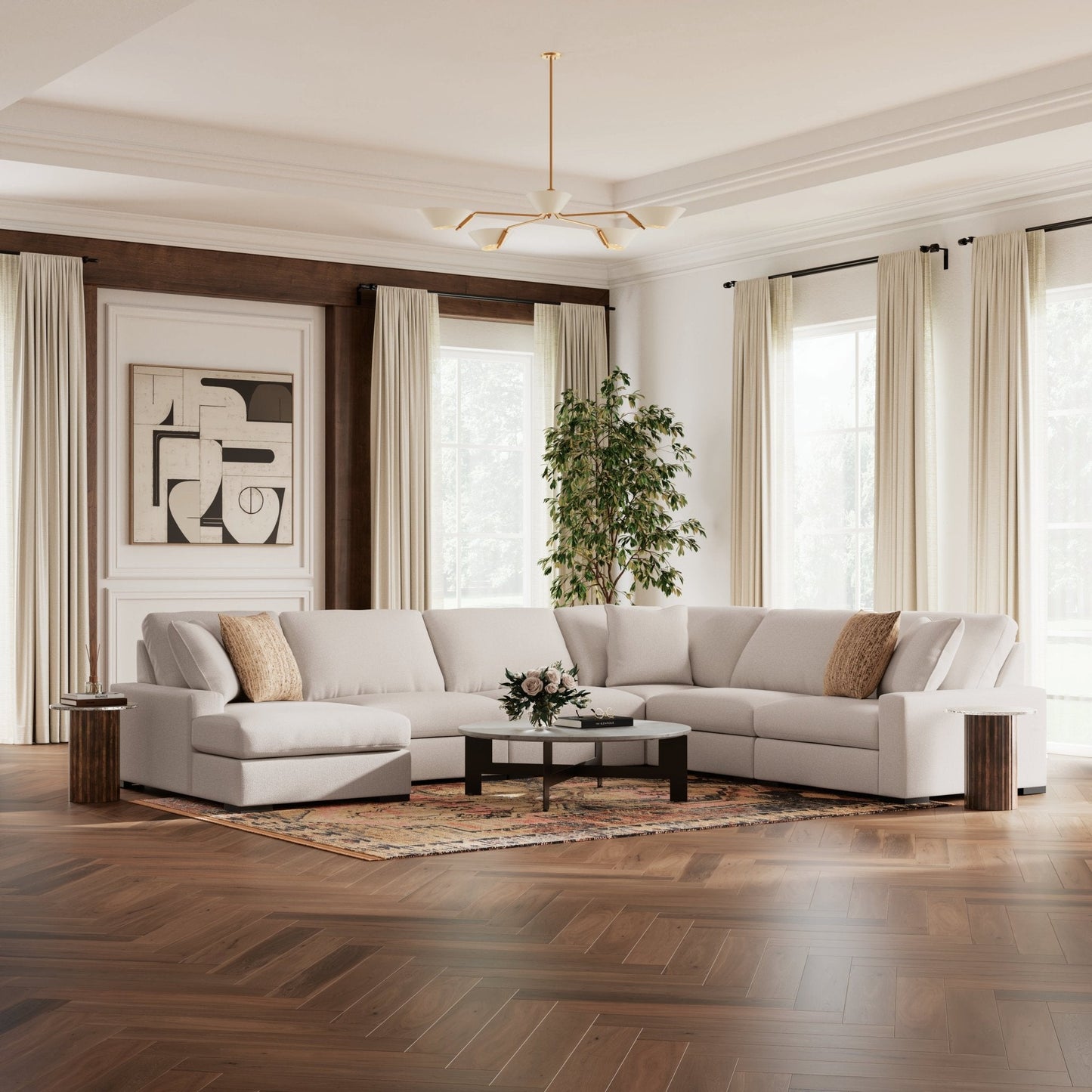 Modmax 3-Piece Chaise sectional|73611S16