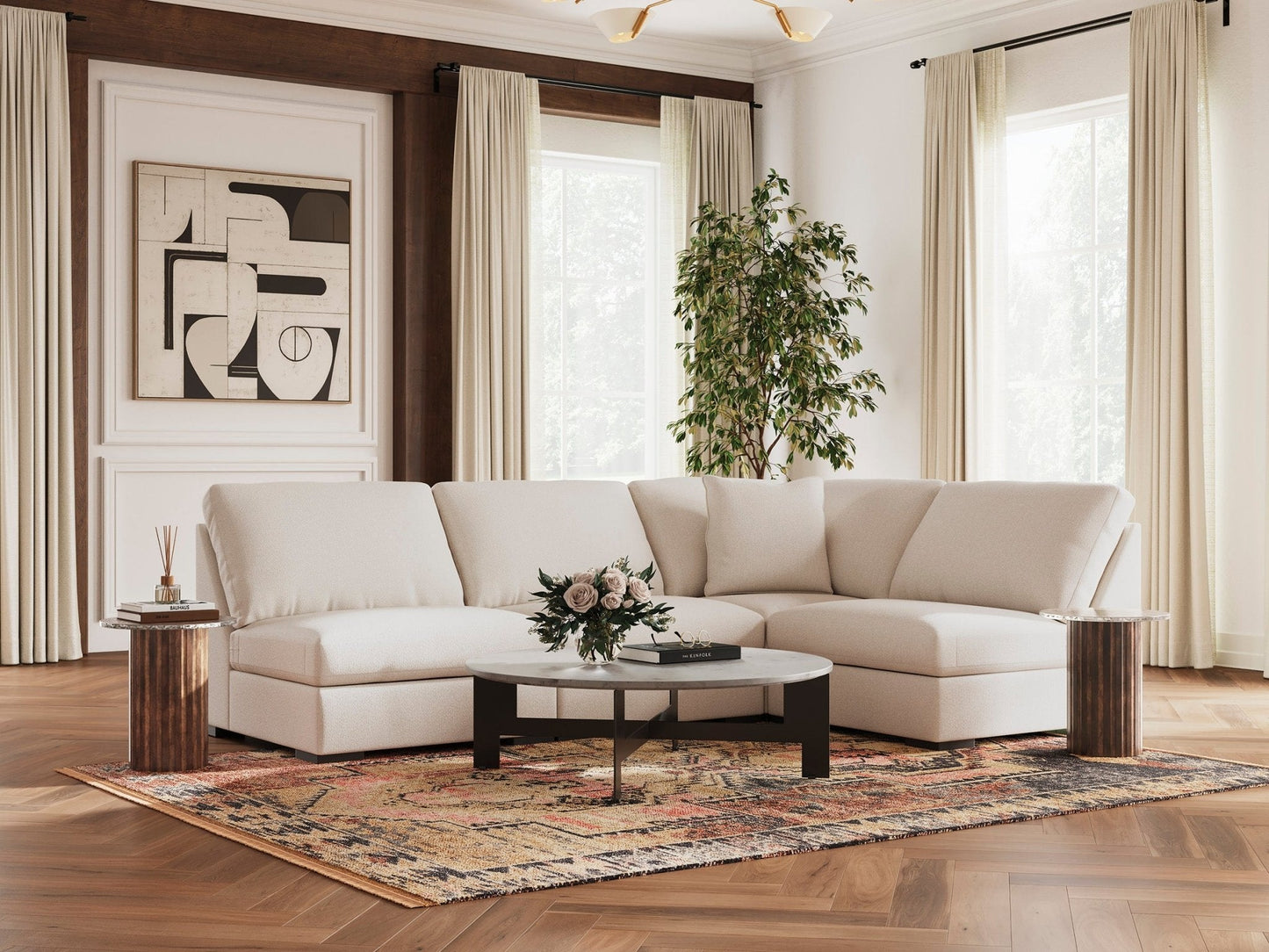 Modmax 3-Piece Chaise sectional|73611S16