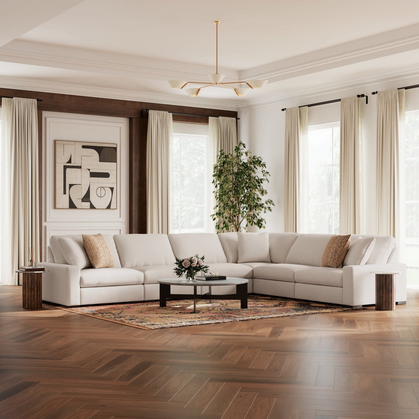 Whitehaven 5-Piece Sectional|7361164