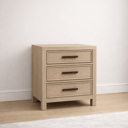 Calmoro Three Drawer Night Stand