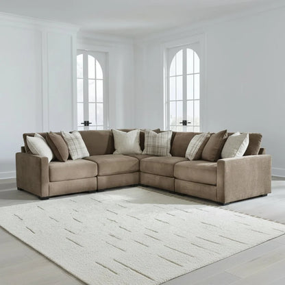 Camellia-Court 5-Piece Sectional