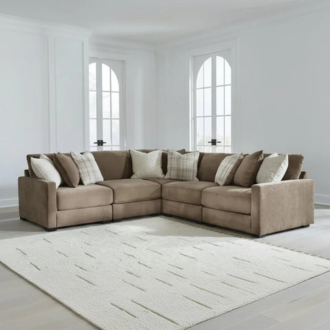 Camellia-Court 5-Piece Sectional