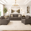 Caretti Sofa Set with Free Tarica Table (Set of 3)
