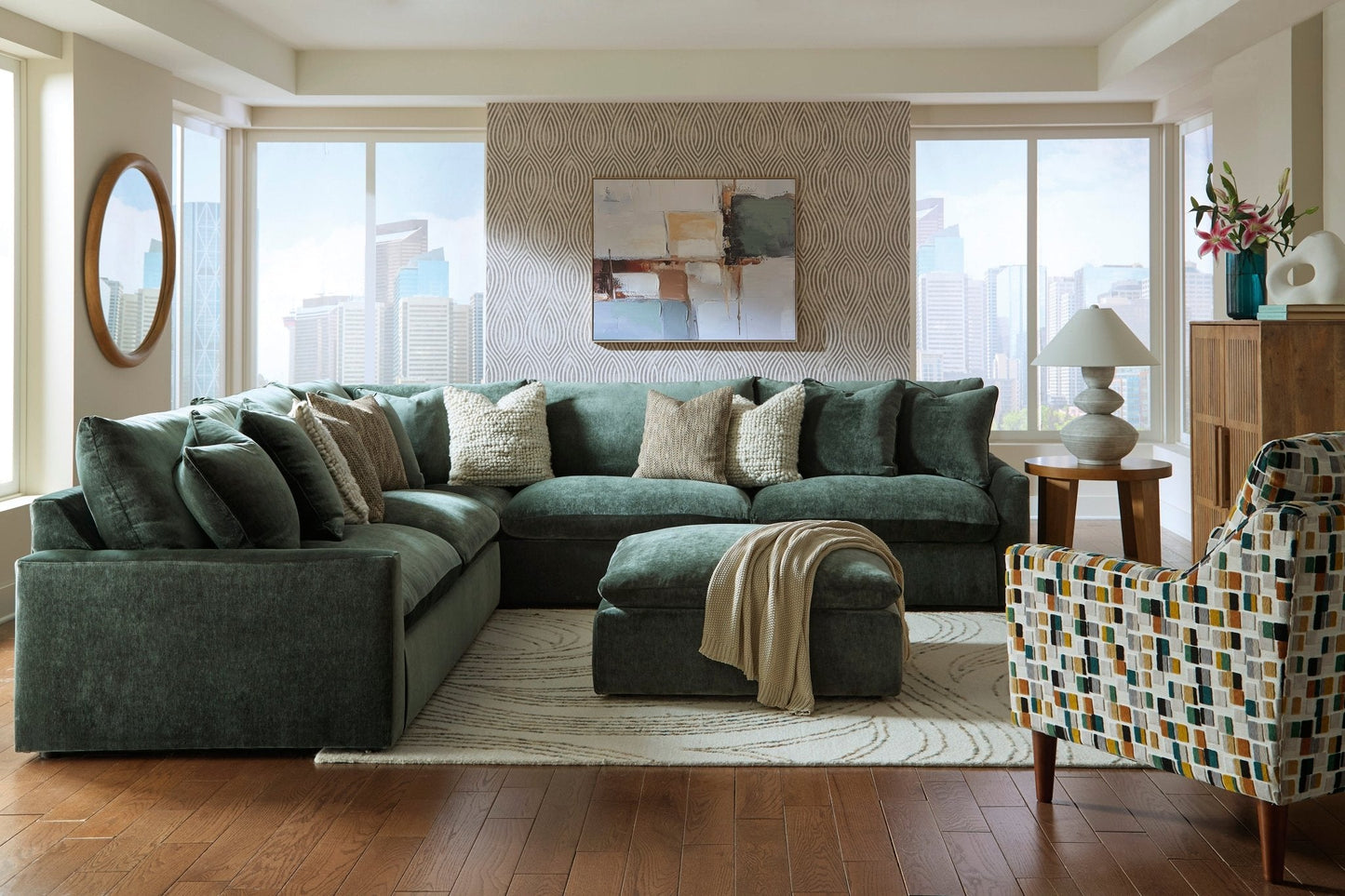 Carriage View LAF Sofa